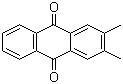 structure of CAS# 6531-35-7, 2,3-Dimethylanthraquinone