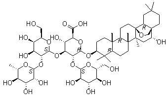 structure of CAS# 65312-86-9, Primulasaponin 1;Primulasaponin I; Saponin PS 4 from Primula elatior