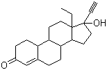 炔诺孕酮分子结构 (CAS 6533-00-2)