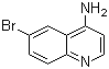 4-Amino-6-bromoquinoline molecular structure (CAS 65340-73-0)