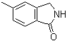 结构式 CAS# 65399-03-3, 5-甲基-1-异吲哚啉酮