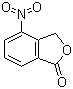 结构式 CAS# 65399-18-0, 4-硝基苯酞; 4-硝基-1(3H)-异苯并呋喃酮; 4-硝基-2-苯并[c]呋喃酮