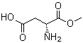 structure of CAS# 65414-78-0, D-Aspartic acid 1-methyl ester ;H-D-Asp-Ome