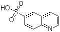 结构式 CAS# 65433-95-6, 喹啉-6-磺酸