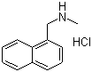 结构式 CAS# 65473-13-4, N-甲基-1-萘甲胺盐酸盐