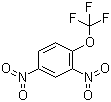 2,4-Dinitro-1-(trifluoromethoxy)benzene molecular structure (CAS 655-07-2)