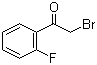 结构式 CAS# 655-15-2, 2-溴-2'-氟苯乙酮; 2-溴代邻氟苯乙酮
