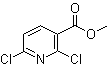 结构式 CAS# 65515-28-8, 2,6-二氯烟酸甲酯
