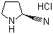 结构式 CAS# 65732-69-6, (S)-吡咯烷-2-甲腈盐酸盐