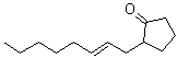 2-(2-辛烯-1-基)环戊酮分子结构 (CAS 65737-52-2)
