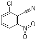 2-氯-6-硝基苯甲腈分子结构 (CAS 6575-07-1)