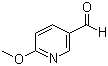 结构式 CAS# 65873-72-5, 6-甲氧基-3-吡啶甲醛; 2-甲氧基-5-吡啶甲醛