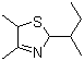 结构式 CAS# 65894-82-8, 2-(2-丁基)-4,5-二甲基-3-噻唑啉