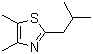 4,5-Dimethyl-2-isobutyl-3-thiazoline molecular structure (CAS 65894-83-9)