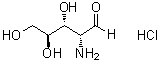 L-Arabinosamine hydrochloride molecular structure (CAS 65982-16-3)