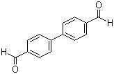 structure of CAS# 66-98-8, 4,4'-Biphenyldicarboxaldehyde