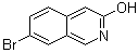 structure of CAS# 662139-46-0, 7-Bromo-3-hydroxyisoquinoline;7-Bromoisoquinolin-3-ol; 7-Bromo-3(2H)-isoquinolinone