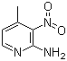 structure of CAS# 6635-86-5, 2-Amino-3-nitro-4-picoline;2-Amino-4-methyl-3-nitropyridine