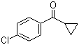 结构式 CAS# 6640-25-1, 4-氯苯基环丙基甲基酮; 4-氯苯基环丙基甲酮