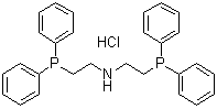 structure of CAS# 66534-97-2, Bis[2-(diphenylphosphino)ethyl]amine hydrochloride;Bis[2-(diphenylphosphino)ethyl]amine monohydrochloride; N,N-Bis[2-(diphenylphosphino)ethyl]amine hydrochloride