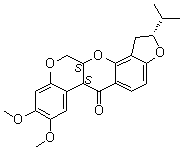 结构式 CAS# 6659-45-6, 1',2'-二氢鱼藤酮