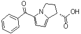 structure of CAS# 66635-92-5, (S)-Ketorolac;(1S)-5-Benzoyl-2,3-dihydro-1H-pyrrolizine-1-carboxylic acid
