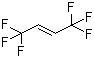 结构式 CAS# 66711-86-2, 反式-1,1,1,4,4,4-六氟-2-丁烯