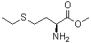 (S)-2-Amino-4-(ethylthio)butyric acid methyl ester molecular structure (CAS 6687-25-8)