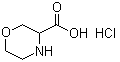 结构式 CAS# 66937-99-3, 3-吗啉羧酸盐酸盐