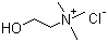 氯化胆碱分子结构 (CAS 67-48-1)