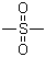 structure of CAS# 67-71-0, Methyl sulfone;Dimethyl sulfone; MSM; Methyl sulfonyl methane