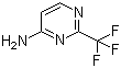 structure of CAS# 672-42-4, 2-Trifluoromethyl-4-aminopyrimidine;2-(Trifluoromethyl)-4-pyrimidinamine; 2-Trifluoromethylpyrimidin-4-ylamine