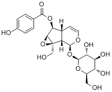 梓苷分子结构 (CAS 6736-85-2)