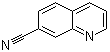 7-喹啉甲腈分子结构 (CAS 67360-38-7)