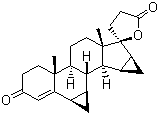 结构式 CAS# 67392-87-4, 屈螺酮; 曲螺酮; 6b,7b:15b,16b-二亚甲基-3-氧代-17a-孕甾-4-烯-21,17-羧内酯