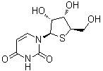 structure of CAS# 6741-73-7, 4'-Thiouridine