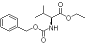 structure of CAS# 67436-18-4, N-Benzyloxycarbonyl-L-valine ethyl ester;L-Cbz valine ethyl ester; N-(Benzyloxycarbonyl)valine ethyl ester