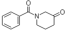 结构式 CAS# 67452-85-1, 1-苯甲酰基-3-哌啶酮