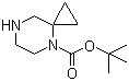 4,7-Diazaspiro[2.5]octane-4-carboxylic acid tert-butyl ester molecular structure (CAS 674792-08-6)