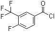 structure of CAS# 67515-56-4, 4-Fluoro-3-trifluoromethylbenzoyl chloride