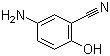 结构式 CAS# 67608-58-6, 5-氨基-2-羟基苯甲腈