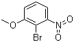 结构式 CAS# 67853-37-6, 2-溴-3-硝基苯甲醚