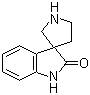 Spiro[3H-indole-3,3'-pyrrolidin]-2(1H)-one molecular structure (CAS 6786-41-0)