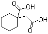结构式 CAS# 67950-95-2, 1-羧基环己烷乙酸