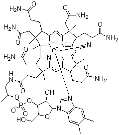 维生素 B12分子结构 (CAS 68-19-9)