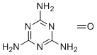 structure of CAS# 68002-25-5, 1,3,5-Triazine-2,4,6-triamine, polymer with formaldehyde;melamine formaldehyde; formaldehyde 1,3,5-triazine-2,4,6-triamine