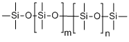 structure of CAS# 68037-59-2, Polysiloxanes di-Me Me hydrogen;Siloxanes and Silicones di-Me Me hydrogen
