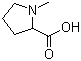 structure of CAS# 68078-09-1, 1-Methylproline;1-Methylpyrrolidine-2-carboxylic acid