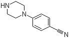 structure of CAS# 68104-63-2, 4-Piperazinobenzonitrile;1-(4-Cyanophenyl)piperazine; 4-(N-Piperazinyl)benzonitrile