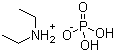 structure of CAS# 68109-72-8, Diethylammonium dihydrogen phosphate